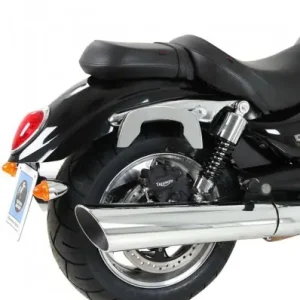 Telai laterali neri Hepco & Becker C-Bow system per Triumph Rocket III/Roadster cromati- Affare