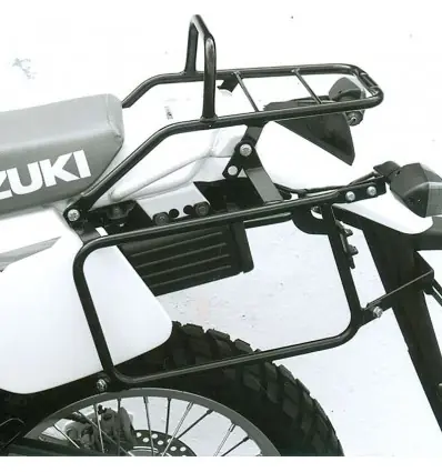 Portapacchi e telai laterali Hepco & Becker neri per Suzuki DR350S/SH dal 1990- Spedizione Espresso