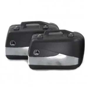 Valigie laterali Hepco & Becker Junior 30 litri Flash silver- Compra Oggi Stesso