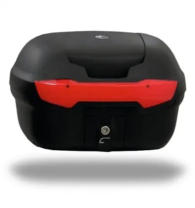 Baule top case Hepco & Becker Journey 40 litri nero con piastra universale- Prezzo Conveniente