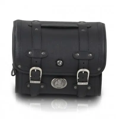 Valigia posteriore in pelle Hepco & Becker Liberty 18 litri nera- Occasione Imperdibile