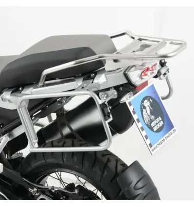 Coppia telai laterali Hepco & Becker Lock It per BMW R1200GS Adventure 14-15 neri- Quantità Limitata