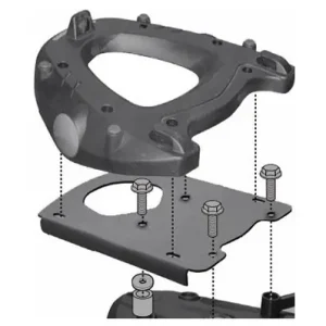 Nuovo Arrivo Portapacchi Givi Monokey per BMW F650 GS, F700 GS, F800 GS Adventure-