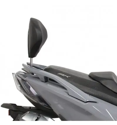 Ultima Occasione Schienalino Shad specifico per Kymco AK 550 fino al 2022-Argento