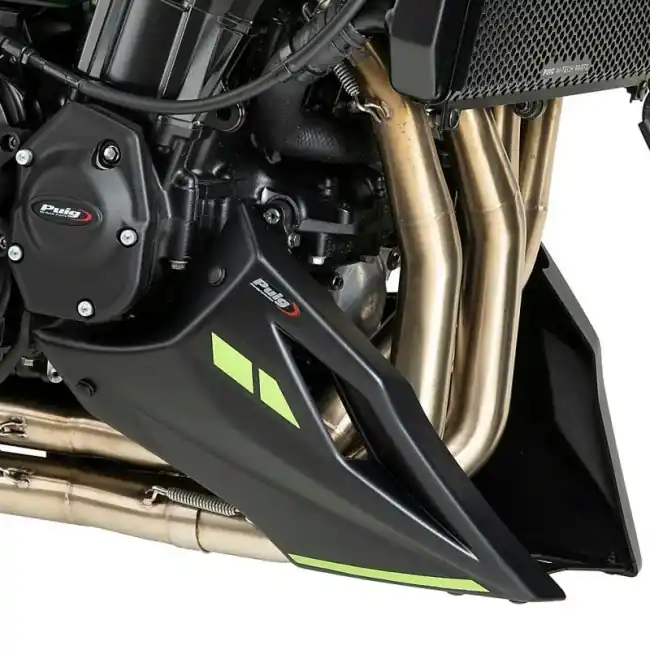 Bestseller Spoiler inferiore Puig per Kawasaki Z900 dal 2025 nero opaco-