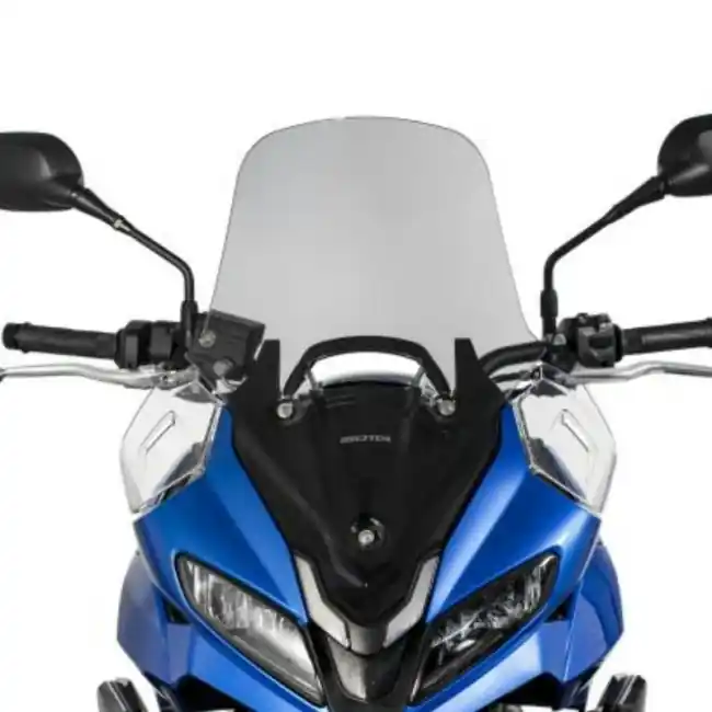 Spedito Oggi Cupolino Isotta Touring per Triumph Tiger 800 Sport e Tiger Sport 660 fume chiaro-