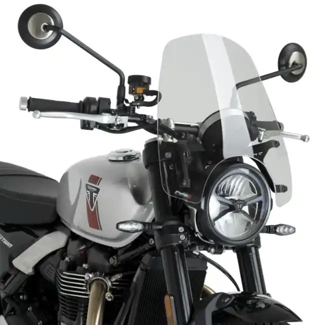 Saldi Cupolino Puig Touring per Triumph Speed Twin 900 dal 2025 trasparente-