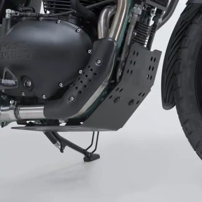 Compra Online Paracoppa in alluminio nero SW-Motech per Royal Enfield Bear 650-