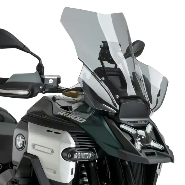 Promozione Cupolino Puig Touring+ per BMW R1300 GS Adventure con radar fume chiaro-