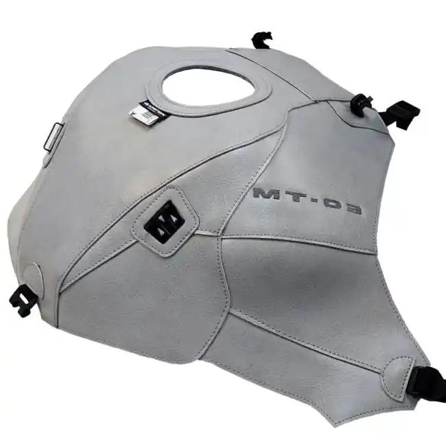 Copriserbatoio Bagster per Yamaha MT-03 dal 2020 in similpelle grigio chiaro- Popolare