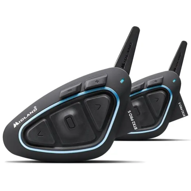 Coppia di interfoni Bluetooth Midland BTX2 PRO S LR- Promo Stagionale