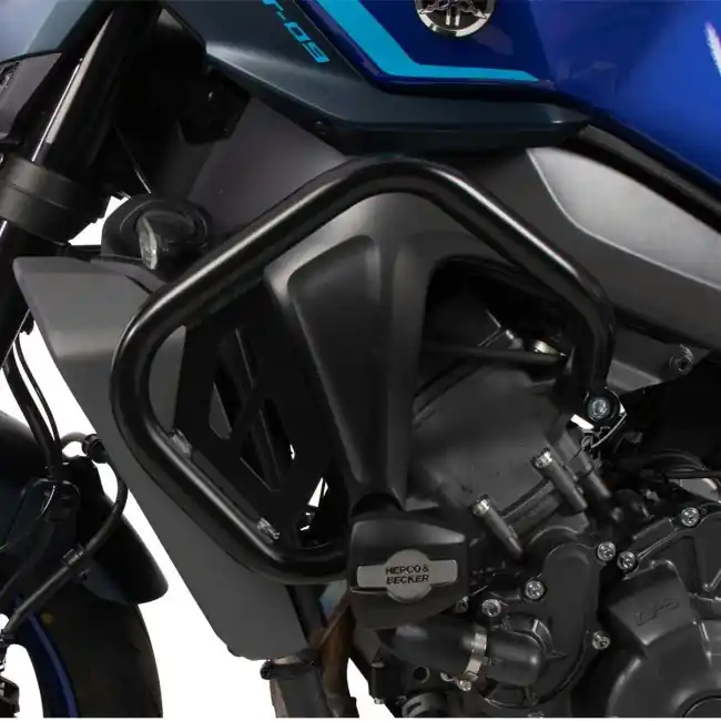 Scelto Dai Clienti Paramotore Hepco & Becker nero per Yamaha MT 09 e MT 09 SP dal 2024-