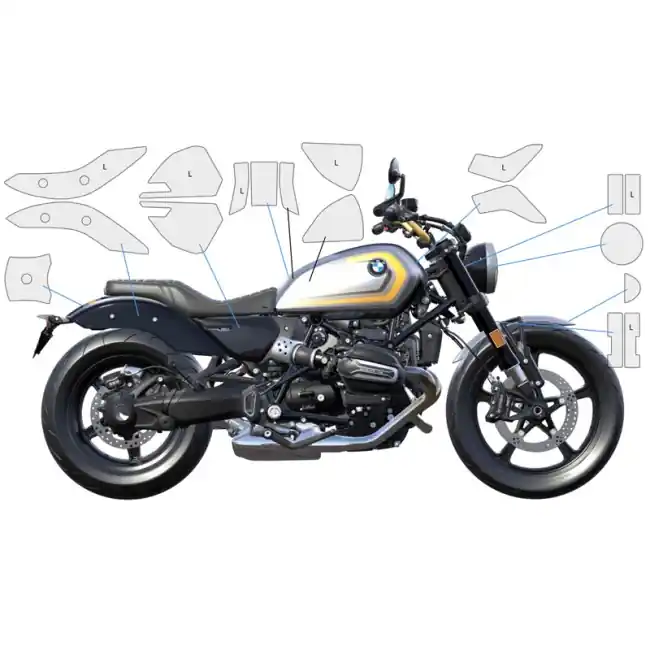 Ordina Subito Set completo pellicole protettive Wunderlich per BMW R12-