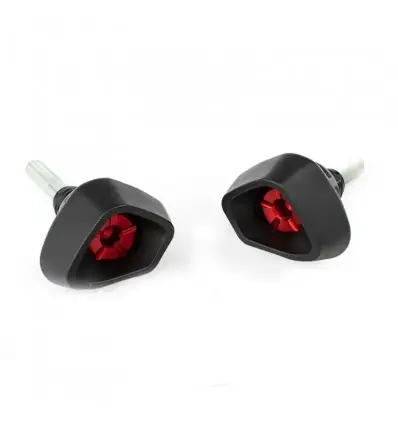 Promo Stagionale Tamponi paratelaio ammortizzati Evotech per Kawasaki Z750 e Z1000 03-06-Arancio