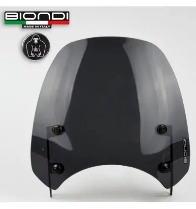 Cupolino Biondi Sport per Royal Enfield HNTR 350 fume scuro- Professionale