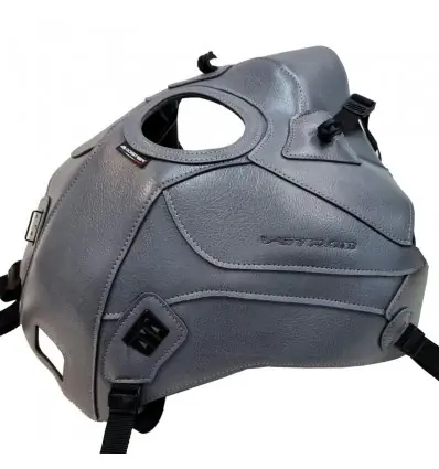 Solo Oggi Copriserbatoio Bagster per Suzuki V-Strom 800 DE in similpelle grigio-