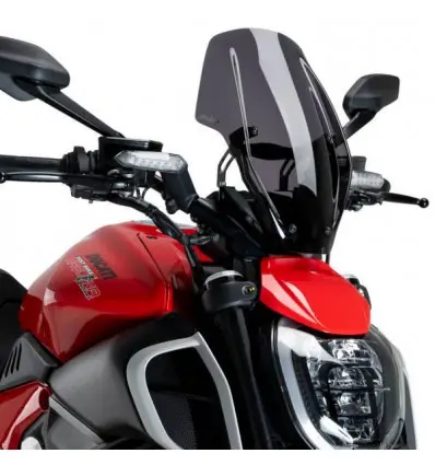 Professionale Cupolino Puig Naked per Ducati Diavel V4 fume scuro-