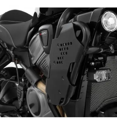 Esclusivo Protezioni aggiuntive Wunderlich per paramotore OEM su Harley Davidson Pan America-Argento