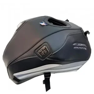 Copriserbatoio Bagster per Honda CBR 500 R dal 2019 in similpelle nero, bianco e grigio- Solo Oggi
