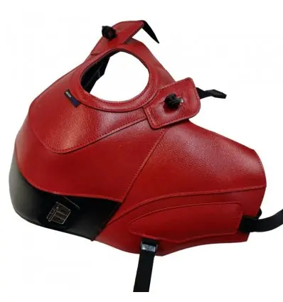 Copriserbatoio Bagster per Ducati Multistrada V2 in similpelle rosso e nero- Spedito Oggi