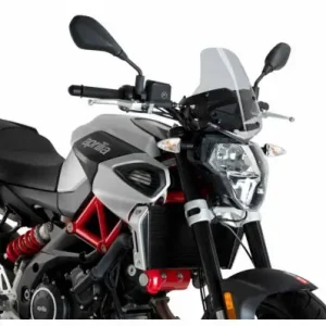 Esclusivo Cupolino Puig Sport per Aprilia Shiver 750 e 900 fume chiaro-