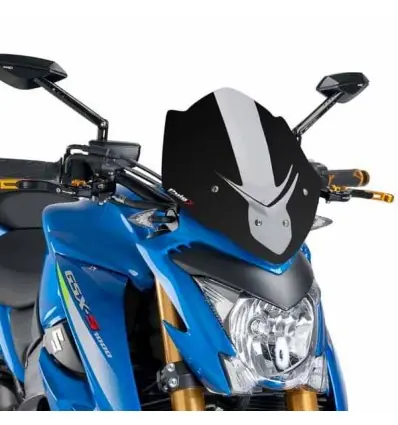Cupolino Puig Sport per Suzuki GSX-S 1000 15-20 nero- Spedizione Espresso