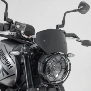 Cupolino SW-Motech in alluminio nero per Triumph Trident 660- Prezzo Di Fabbrica