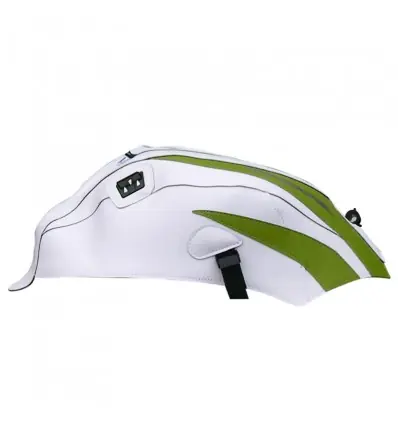 Spedizione Gratuita Copriserbatoio Bagster per Honda CBR 600RR 07-12 bianco e verde-