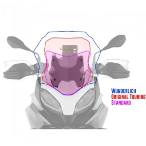 Soddisfatti O Rimborsati Cupolino Wunderlich Marathon per BMW F900 XR-Fumè chiaro