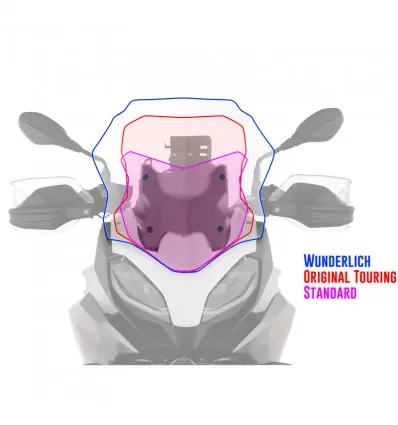 Soddisfatti O Rimborsati Cupolino Wunderlich Marathon per BMW F900 XR-Fumè chiaro