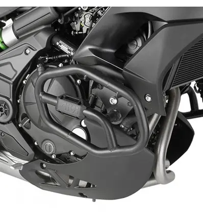 Popolare Paramotore tubolare Givi nero specifico per Kawasaki Versys 650 15-21-