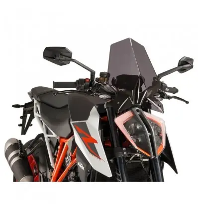 Prezzo Di Fabbrica Cupolino Puig Naked fume scuro per KTM 1290 Superduke R 17-19-
