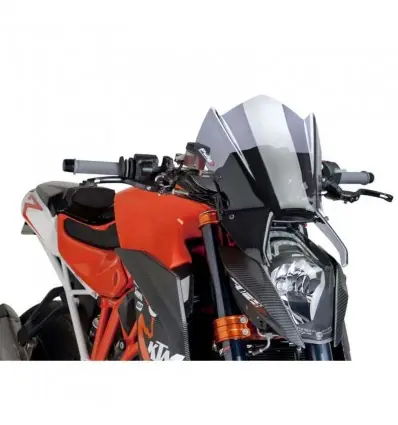 Cupolino Puig Naked fume chiaro per KTM 1290 Superduke R 14-16- Vendita Finale