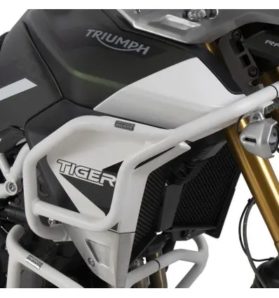 Paraserbatoio bianco Hepco & Becker per Triumph Tiger 900 dal 2020- Prezzo Di Fabbrica