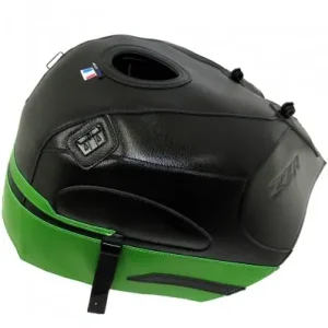 Copriserbatoio Bagster per Kawasaki ZZR1400 in similpelle nero e verde- Ultimissimo Modello