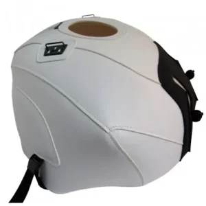 Prezzo Conveniente Copriserbatoio Bagster per Aprilia Tuono V4 n similpelle bianco e nero-