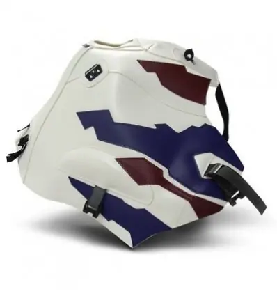 Non Perdere Copriserbatoio Bagster per Honda XRV 750 Africa Twin 93-03 in similpelle bianco, rosso, blu-