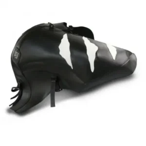 Copriserbatoio Bagster per Triumph Tiger 900 e Tiger 955 99-06 nero e bianco- Nuova Collezione