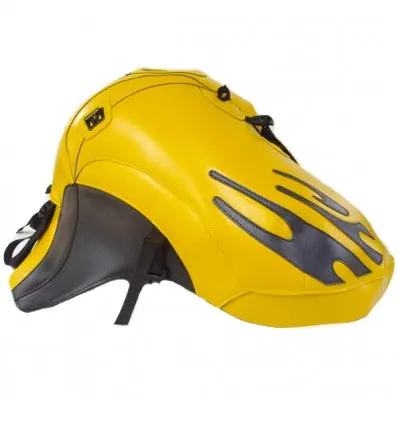 Copriserbatoio Bagster per Triumph Tiger 900 e Tiger 955 99-06 zafferano e antracite- Esclusivo