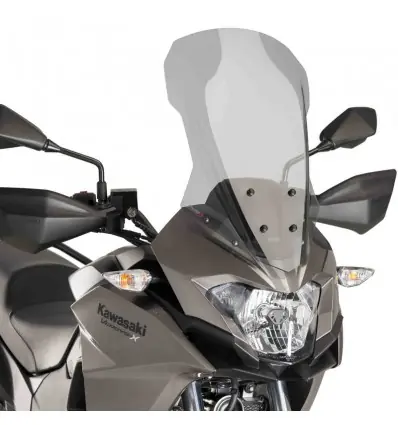 Affare Cupolino fumè chiaro Puig Touring per Kawasaki Versys-X 300 dal 2017-