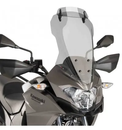 Più Venduto Cupolino Puig Touring con deflettore per Kawasaki Versys-X 300 dal 2017-