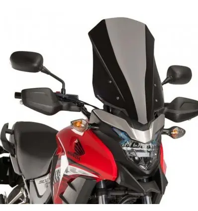 Sconto Cupolino Puig Touring per Honda CB 500X dal 2016 nero-
