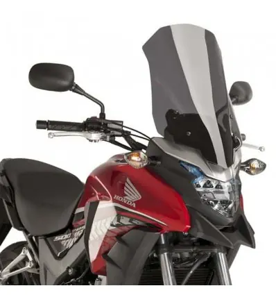 Must-Have Cupolino Puig Touring per Honda CB 500X dal 2016 fume scuro-