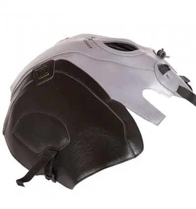 Offerta Lampo Copriserbatoio Bagster per Suzuki DL1000 V-Strom in similpelle acciaio e nero-
