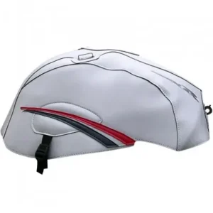 Copriserbatoio Bagster per Suzuki GSX-R 1000 07-08 in similpelle grigio, rosso e antracite- Prezzo Di Fabbrica
