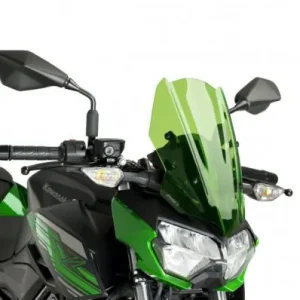 Must-Have Cupolino Puig Naked N.G. per Kawasaki Z400 verde-