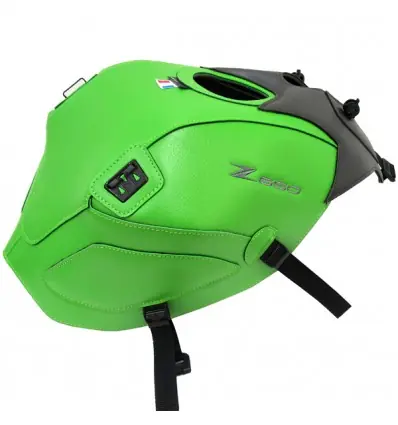 Copriserbatoio Bagster per Kawasaki Z650 verde e grigio cielo- Ultima Occasione