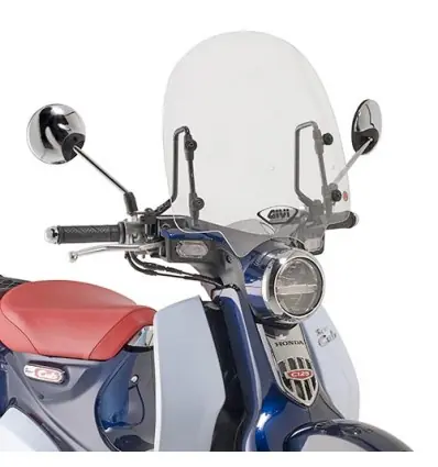 Parabrezza Givi per Honda Super Cub C125 dal 2018- Pagamento Sicuro