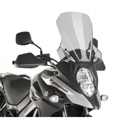 Professionale Cupolino fumé chiaro Puig Touring per Suzuki DL 650 V-Strom dal 2017-