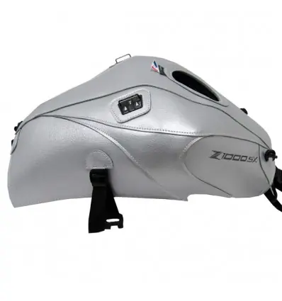 Offerta Speciale Copriserbatoio Bagster per Kawasaki Z1000 SX 11-19 in similpelle argento-